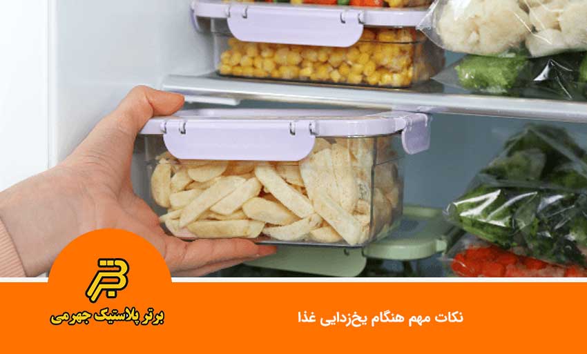 نکات مهم هنگام یخزدایی غذا